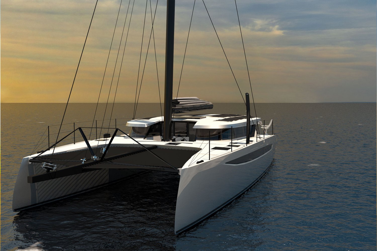 Buy luxury catamaran - HH Catamarans HH60